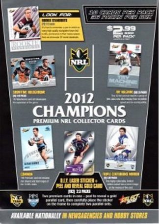 2012 NRL Champions