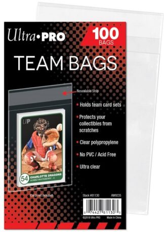 Resealable Team Bags 100pk