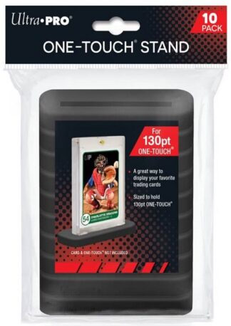 One Touch Stand - Black 130pt 10pk