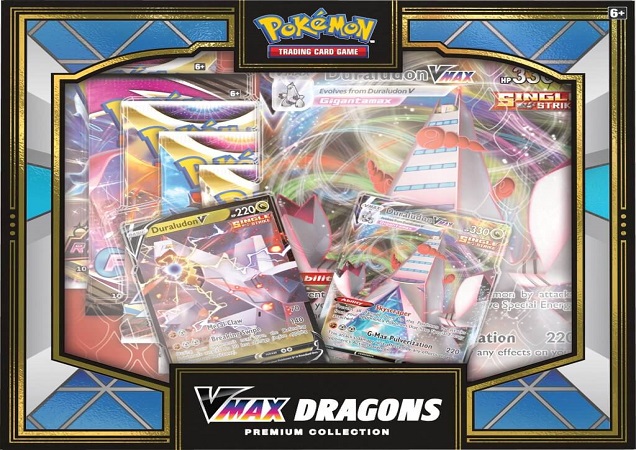 Pokemon TCG - VMAX Double Dragon Premium Collection - Cardboard Collectors