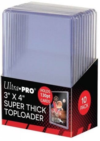 Top Loader - 3 x 4 130pt (10pk)