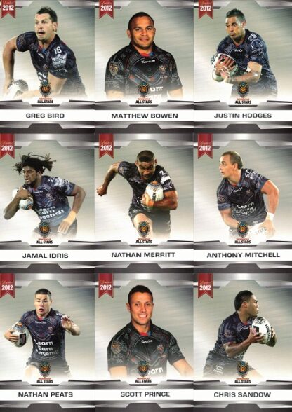 2012 NRL Limited Edition Common Team Set 49-60 Indigenous All Stars