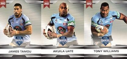 2012 NRL Limited Edition Common Team Set 25-36 NSW Blues - Image 2