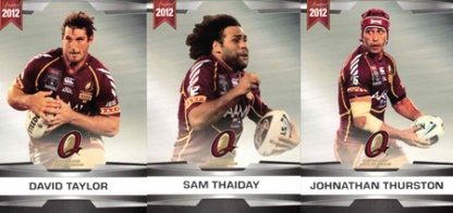 2012 NRL Limited Edition Common Team Set 37-48 QLD Maroons - Image 2