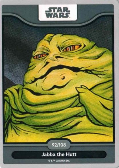 Woolworths Worlds of Wonder - #092 Jabba the Hutt