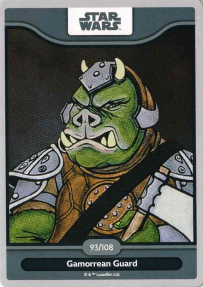 Woolworths Worlds of Wonder - #093 Gamorrean Guard