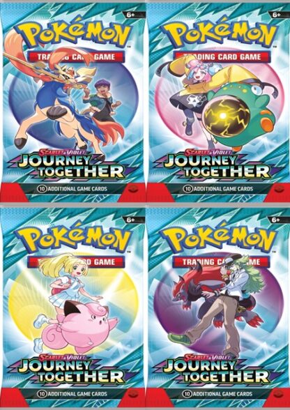 Pokemon TCG - Scarlet & Violet 9 - Journey Together Booster (PRE-ORDER DUE 28/03/2025)