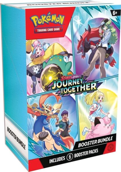 Pokemon TCG - Scarlet & Violet 9 - Journey Together 6 Pack Booster Bundle (PRE-ORDER DUE 28/03/2025)