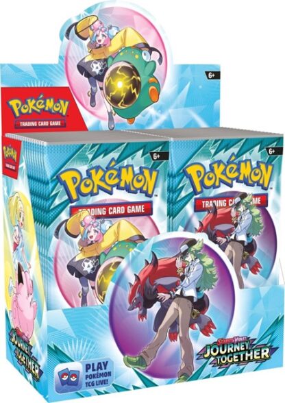 Pokemon TCG - Scarlet & Violet 9 - Journey Together Booster Box (36 Boosters) (PRE-ORDER DUE 28/03/2025)