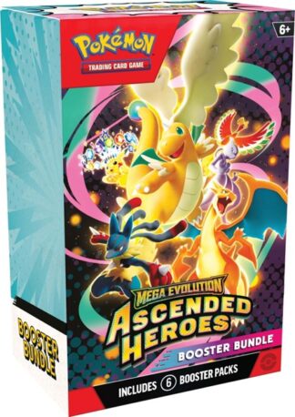 Pokemon TCG - Mega Evolution - Ascended Heroes 6 Booster Bundle