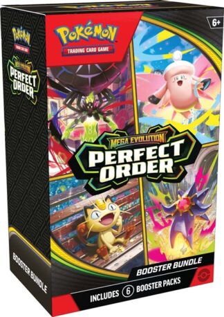 Pokemon TCG - Mega Evolution - Perfect Order 6 Booster Bundle