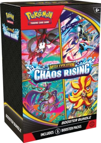 Pokemon TCG - Mega Evolution - Chaos Rising 6 Booster Bundle