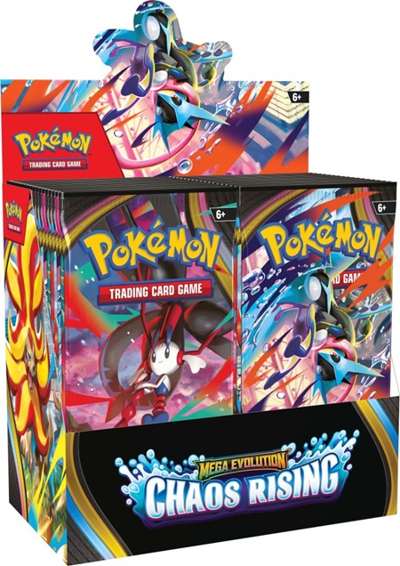 Pokemon TCG - Mega Evolution - Chaos Rising Booster Box (36 Boosters)