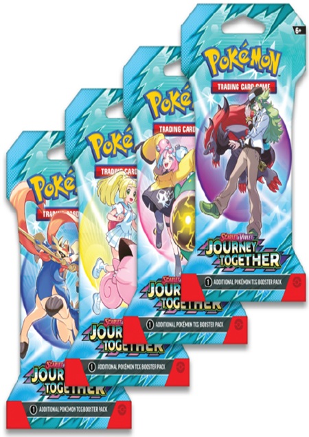 Pokemon TCG - Scarlet & Violet - Journey Together Sleeved Booster