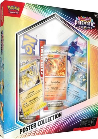 Pokemon TCG - Scarlet & Violet - Prismatic Evolutions Poster Collection