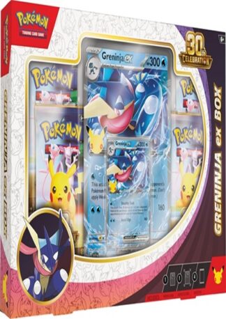 Pokemon TCG - 30th Celebration Sylveon ex Box / Greninja ex Box