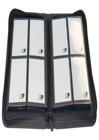Ultra Pro - 4 Pocket Zippered Binder - Black
