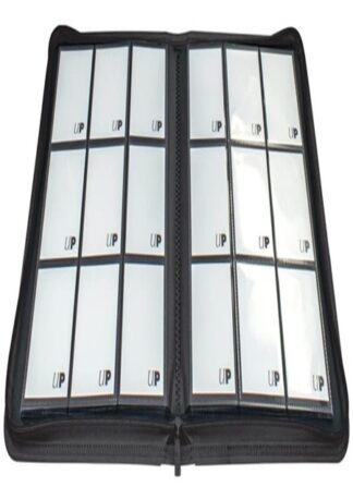 Ultra Pro - 9 Pocket Zippered Binder - Black